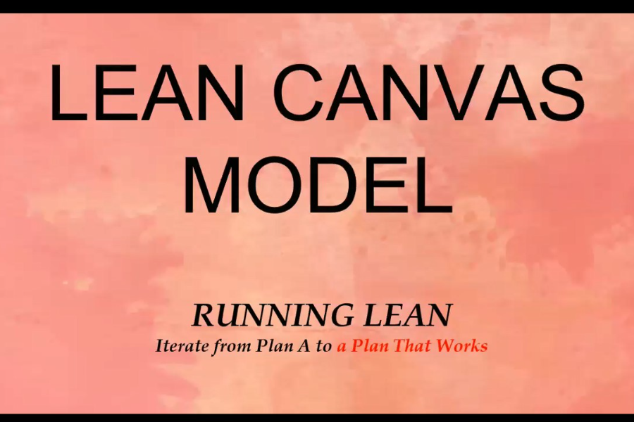 Session on Lean Canvas Model