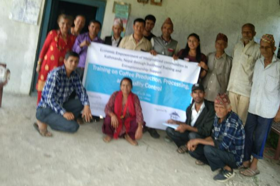 Training on Coffee production, processing, and quality control