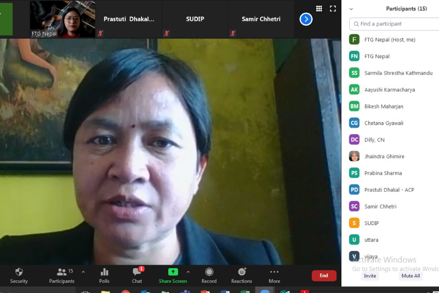 Virtual Workshop on Rights based approach and advocacy tools