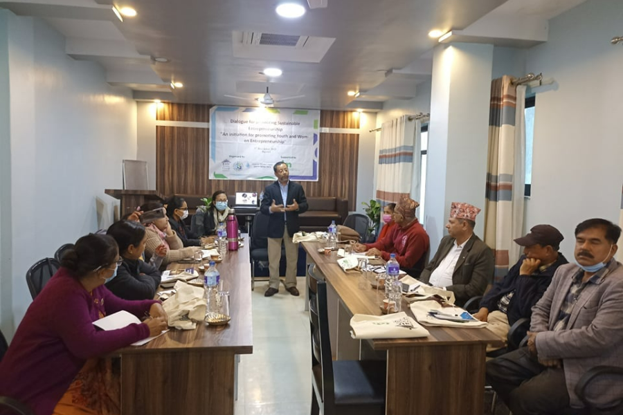 Dialogue for promoting Sustainable Entrepreneurship "An initiation for promoting Youth and Women Entrepreneurship"