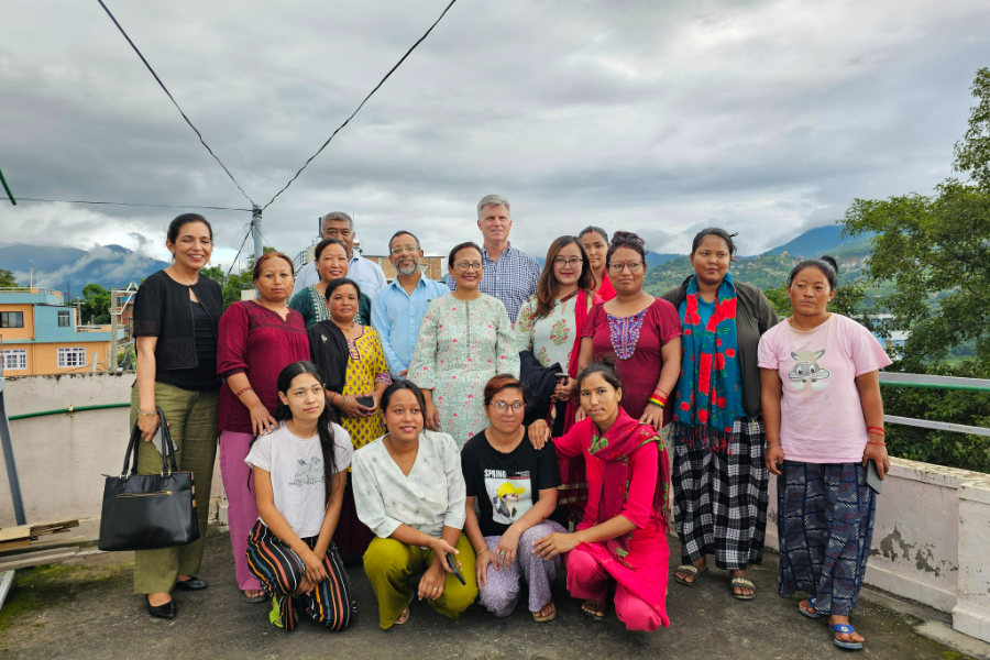 His Excellency Cameron MacKay, the Ambassador of Canada to Nepal, visited Bungamati